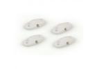 J Perkins Saddle Clamps 10Swg (4X10) Pk 4 ** CLEARANCE **
