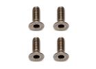Associated Ti Screws 3 X 8mm Fhcs (4) Titanium ** CLEARANCE **