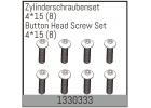 Absima Button Head Screw Set 4*15 (8) ** CLEARANCE **