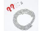 Absima Steel chain and hook set 96cm 1:10 ** CLEARANCE **