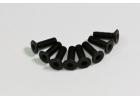 Team C Flat Head Hex Screw 3x10 mm (8) ** CLEARANCE **