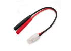 Dynamite Insulated Charge Adapter Lead - 4mm Banana to Tamiya Male ** CLEARANCE **