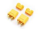 eTronix XT-90 Connectors (1 Pair - Male/Female) ** CLEARANCE **