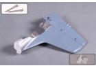FMS T28 Trojan (1.4M) Rudder - Silver ** CLEARANCE **