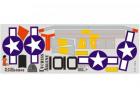 FMS P51 V7 Red Tail Decal Sheet ** CLEARANCE **