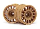 HPI WR8 Rally Off Road Wheels - 48 x 33mm - Bronze (2)