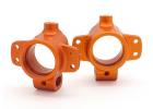 Hd Aluminum Rear Hub Carrier (Orange/2pcs) ** CLEARANCE **