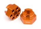 HPI Aluminum Hex Hub (0mm Offset/Orange) ** CLEARANCE **