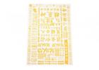 Matrixline Sponsor Decals - Wh Ite ** CLEARANCE **