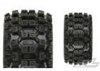 ProLine Badlands MX28 - 2.8 Traxxas Tyres on Black F11 Electric Front Wheels (NO PROLINE PACKAGING) ** CLEARANCE **