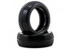 Schumacher Mini Pin Front Buggy Tyres - Yellow - 1 Pair ** CLEARANCE **