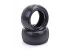 Schumacher Mini Pin 2 1:10 Buggy Rear Tyres - Blue ** CLEARANCE **