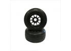 Sweep 1/10 Formula 1 Front V5 Pre-Glued Grooved Tyres - Med ** CLEARANCE **
