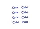 1:18 Navy Mini Sized Small-ring Body Clips (8) ** CLEARANCE **