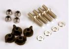 Traxxas Anchoring pins with locknuts (4)/ plastic thumbscrews for upper deck (4) ** CLEARANCE **