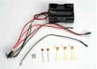 Traxxas Battery holder 6-cell (assembly includes: on/off switch/RTS contacts/ wires to RTS motor and to receiver battery in ) ** CLEARANCE **