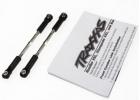 Traxxas Turnbuckles toe link 61mm (96mm center to center) (2) (assembled with rod ends and hollow balls) (fits Stampede) ** CLEARANCE **