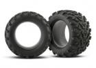 Traxxas 6.3 Inch MAXX Tyres - Fits Traxxas 3.8 Inch Rims - Pair ** CLEARANCE **