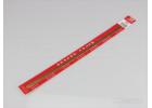 12 Inch Brass Strip .032 x 1/4 Inch (Pk1) ** CLEARANCE **