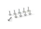 GF-0104-004 - Socket low round flanged head screw - M3X12 - Steel (10pcs) ** CLEARANCE **