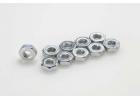 GF-0151-003 - Low profile nut - M4 - Galvanized Steel (10pcs) ** CLEARANCE **