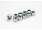 GF-0152-005 - Nylstop nut - M6 - Galvanized Steel (10pcs) ** CLEARANCE **