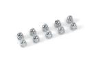 GF-0153-002 - Closed round head nut - M4 - Galvanized Steel (10pcs) ** CLEARANCE **