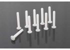 GF-0311-004 - Countersunk screw - M3X20 - Nylon (5pcs) ** CLEARANCE **