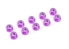 GF-0400-052 - Nylstop nut M5 Purple - Aluminium (10pcs) ** CLEARANCE **
