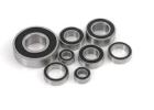 GF-0500-025 - Chrome Ball Bearing ABEC 3 - rubber shielded - 13X19X4 - MR1913-2RS - (4 pcs) ** CLEARANCE **