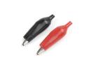 GF-1012-001 - Alligator Battery Clamps - Small - Red + Black (1 Pair) ** CLEARANCE **